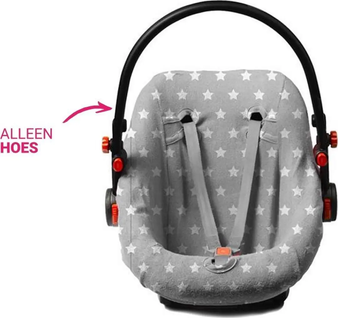 Briljant Baby Autostoelhoes badstof dessin Thijs