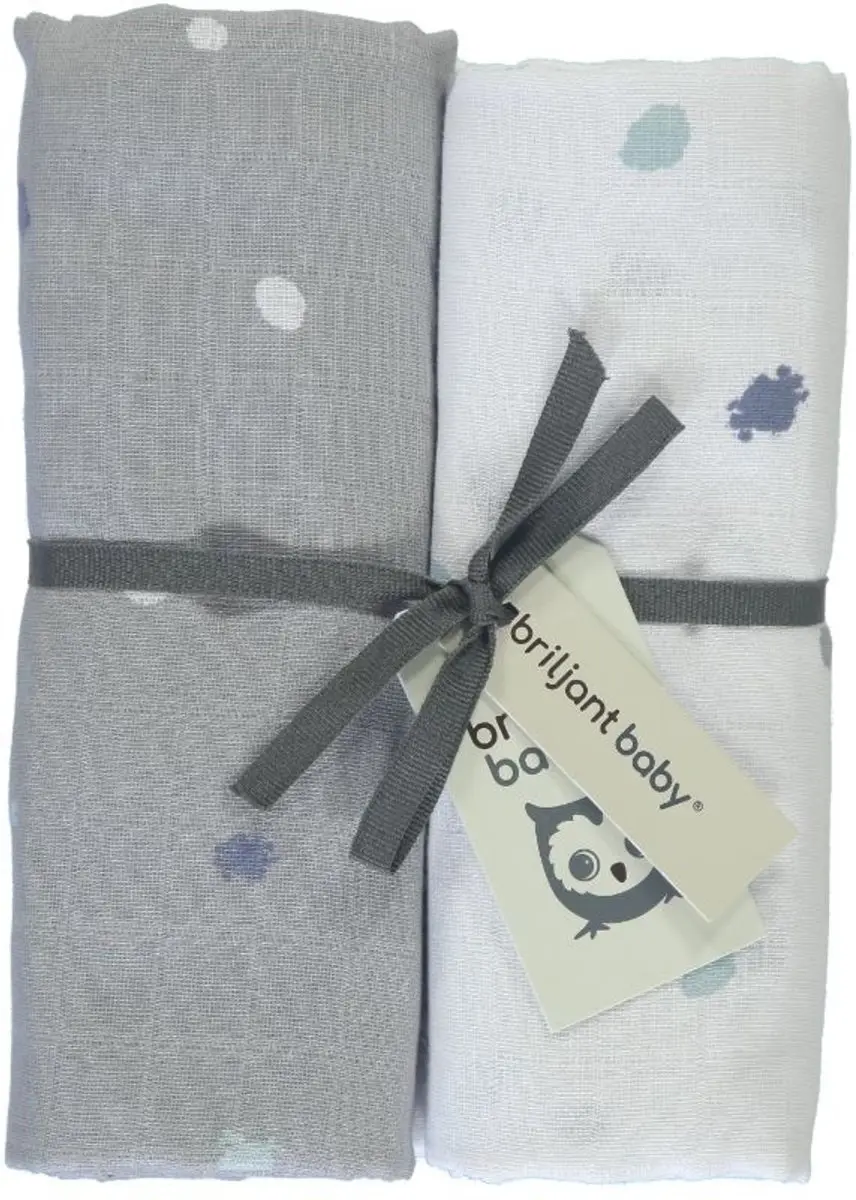 Briljant Baby Inbakerdoek Swaddle Hydrofiel 120 x 120