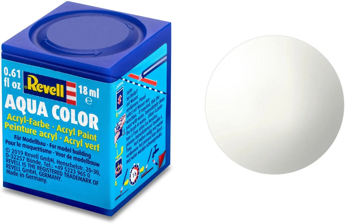 Revell Hobbyverf Acryl Aqua #4 Wit Gloss