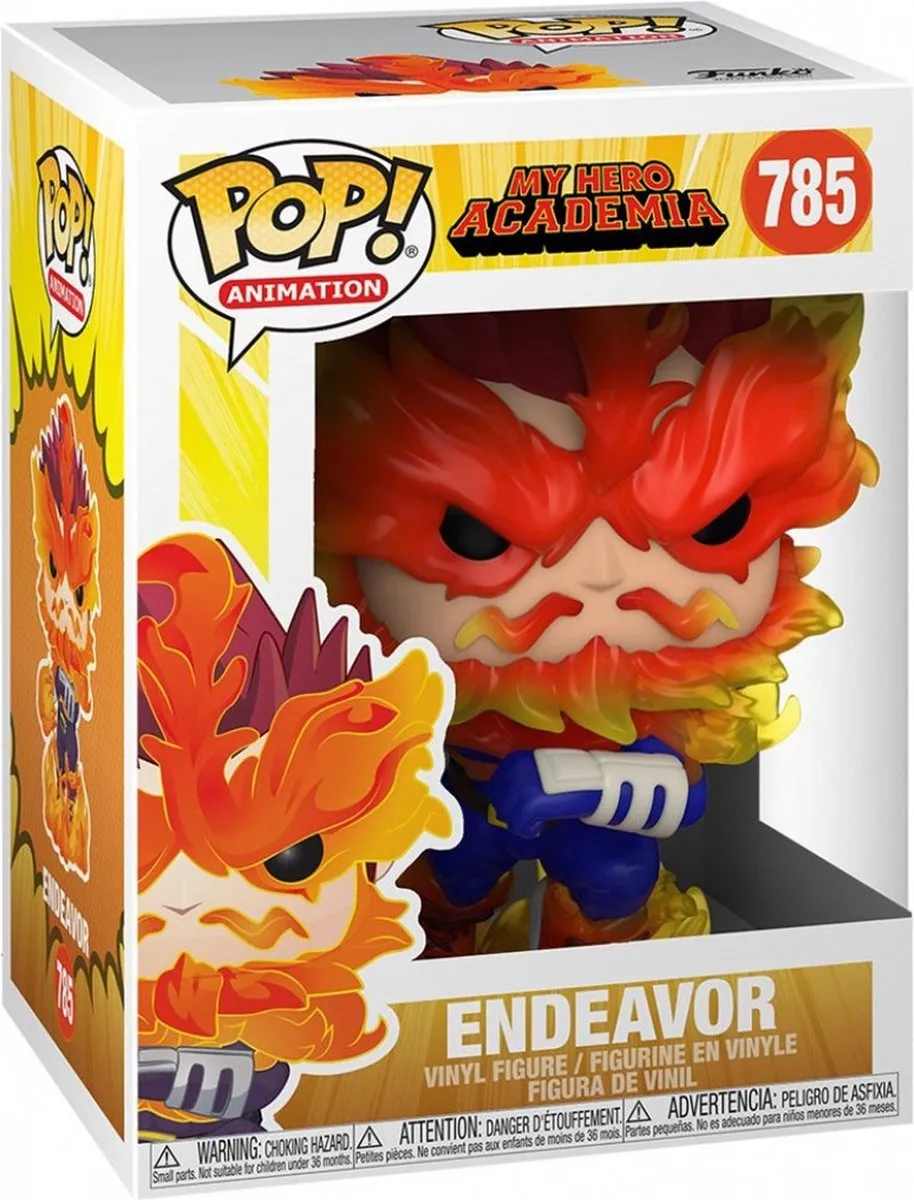 Funko Pop! Animation My Hero Academia Endeavor 48470 - Bonte kleuren