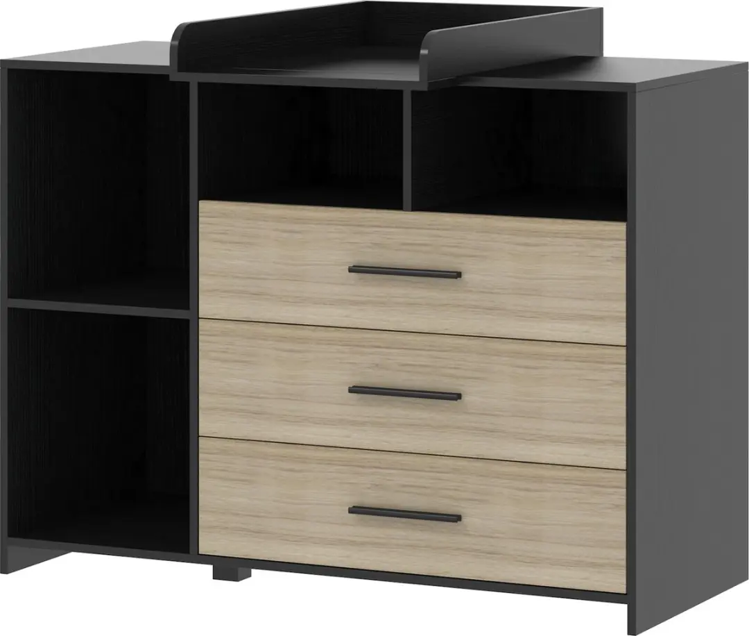 Born Lucky Commode Reno Zwart