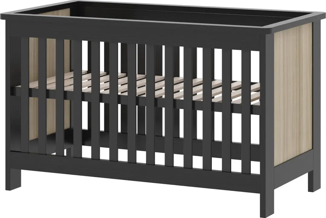 Born Lucky ® Baby Bed / Ledikant Reno 60x120 cm Verstelbare Bodem