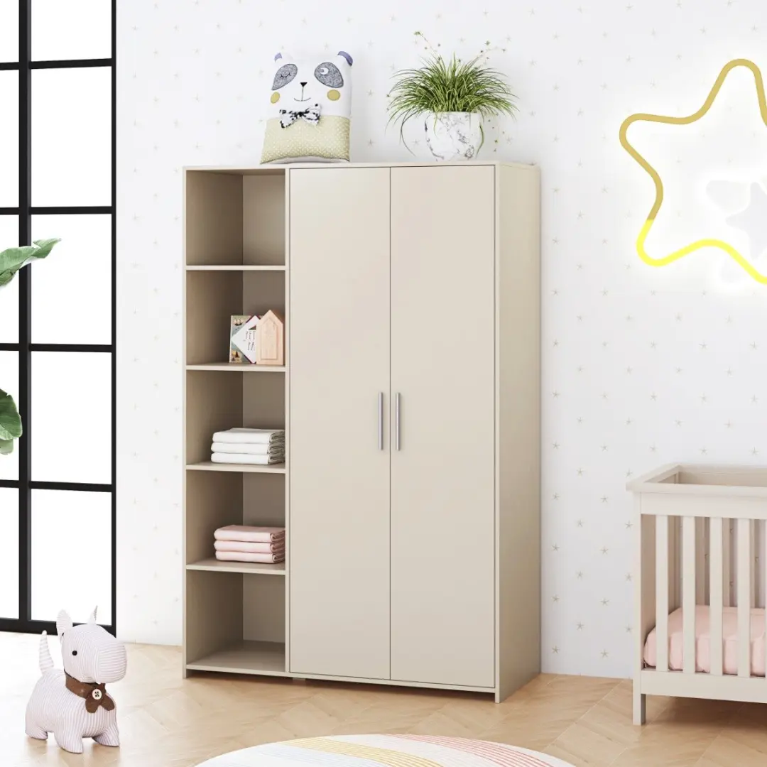 Born Lucky Kledingkast Lars Clay - Beige