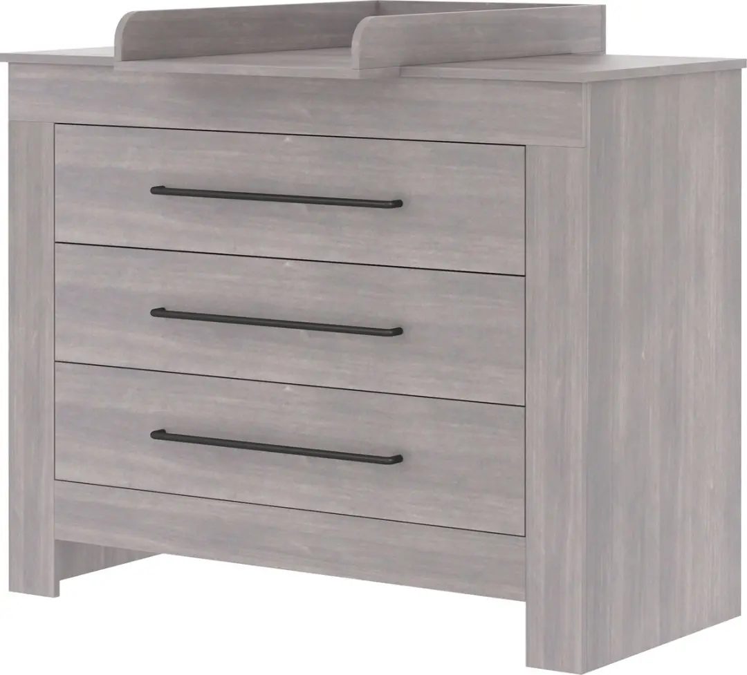 Bebies First Commode Nevada Grijs Zwart