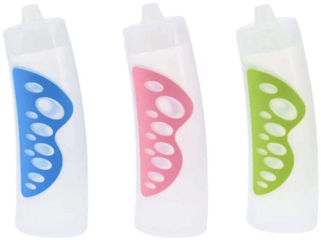Sportfles kunststof 700ml multi kleuren voor kinderen sport.