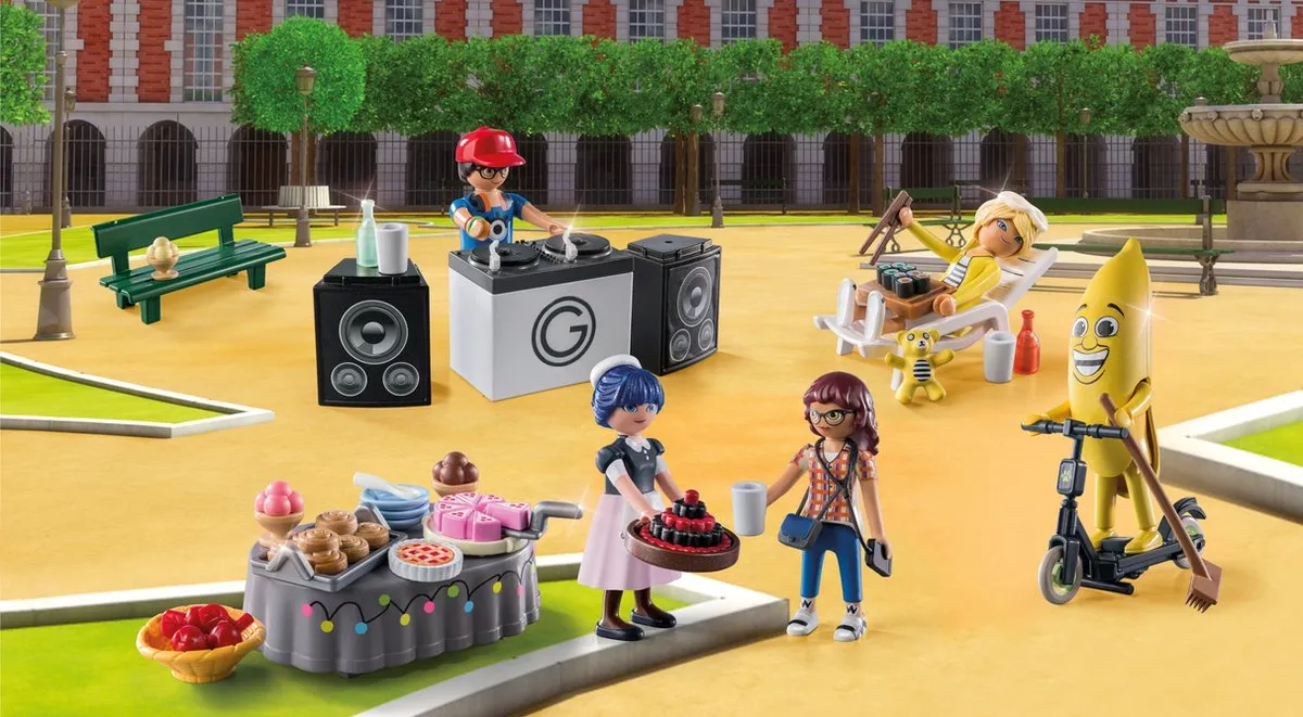 Playmobil Miraculous Adventskalender Picknick in Parijs 71344 - Multicolor