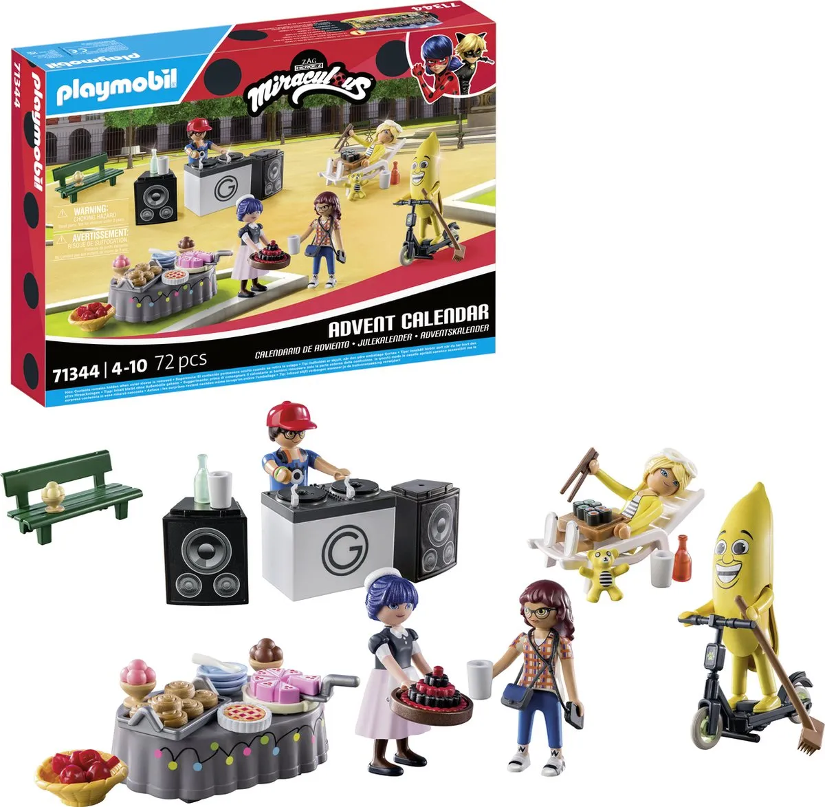Playmobil Miraculous Adventskalender Picknick in Parijs 71344