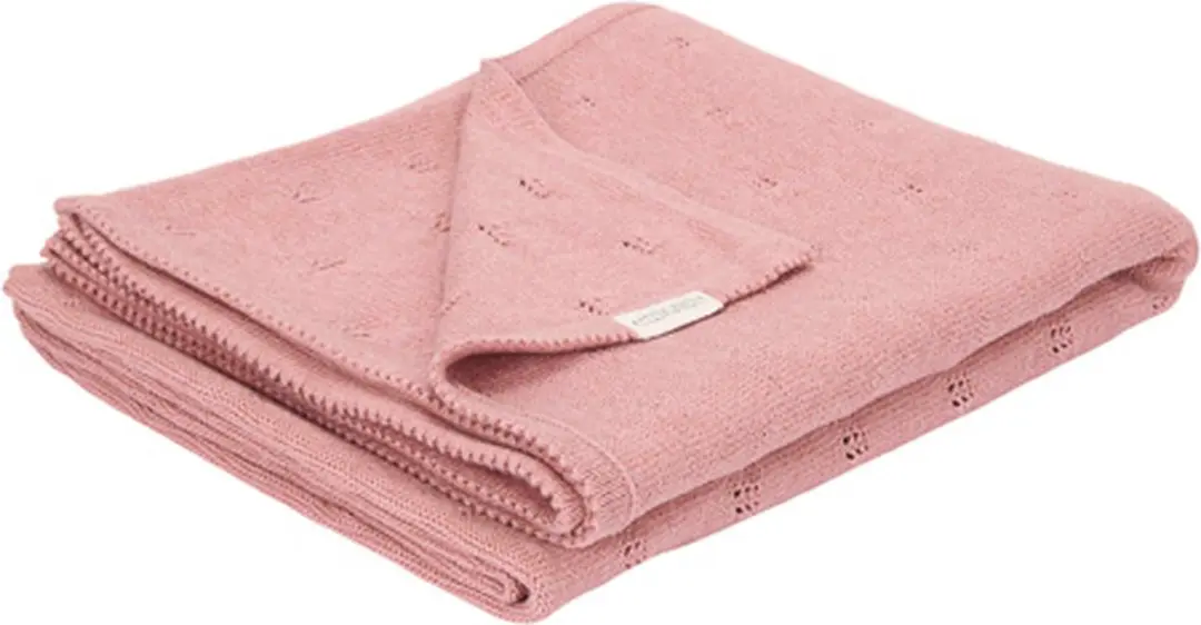Little Dutch Essentials Wiegdeken Roze 70x100cm