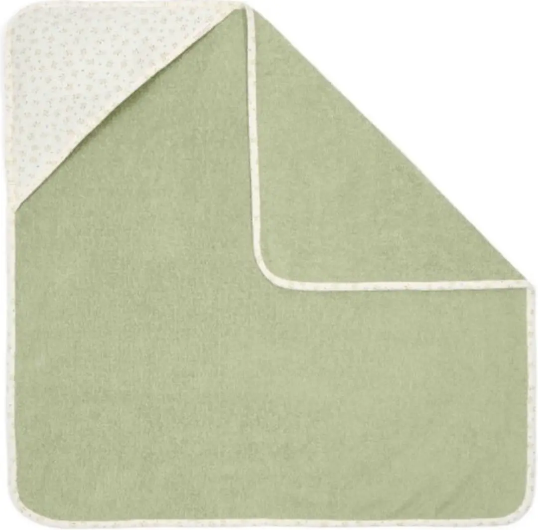 Little Dutch Badcape Groen - 100x100