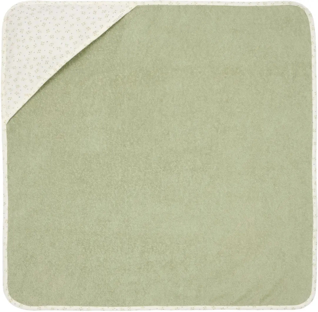 Little Dutch Badcape Groen - 100x100