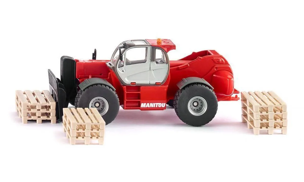 SIKU 3507 Manitou MHT 10230 Telescooplader 1:50 - Rood - afbeelding 6 van 6