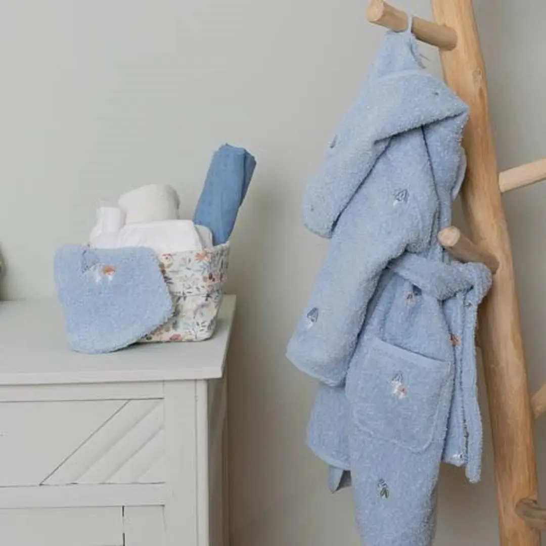 Little Dutch Swaddle - Blauw 120 cm