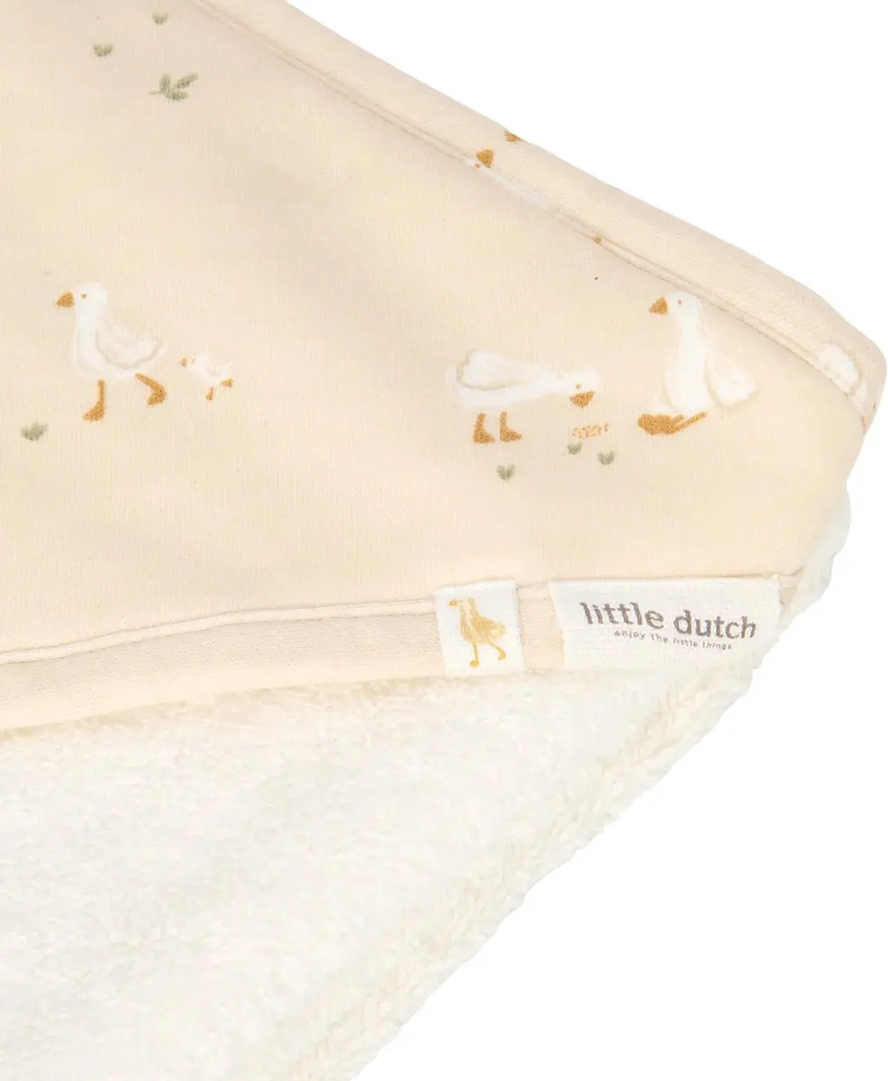 Little Dutch Badcape Wit - 75x75