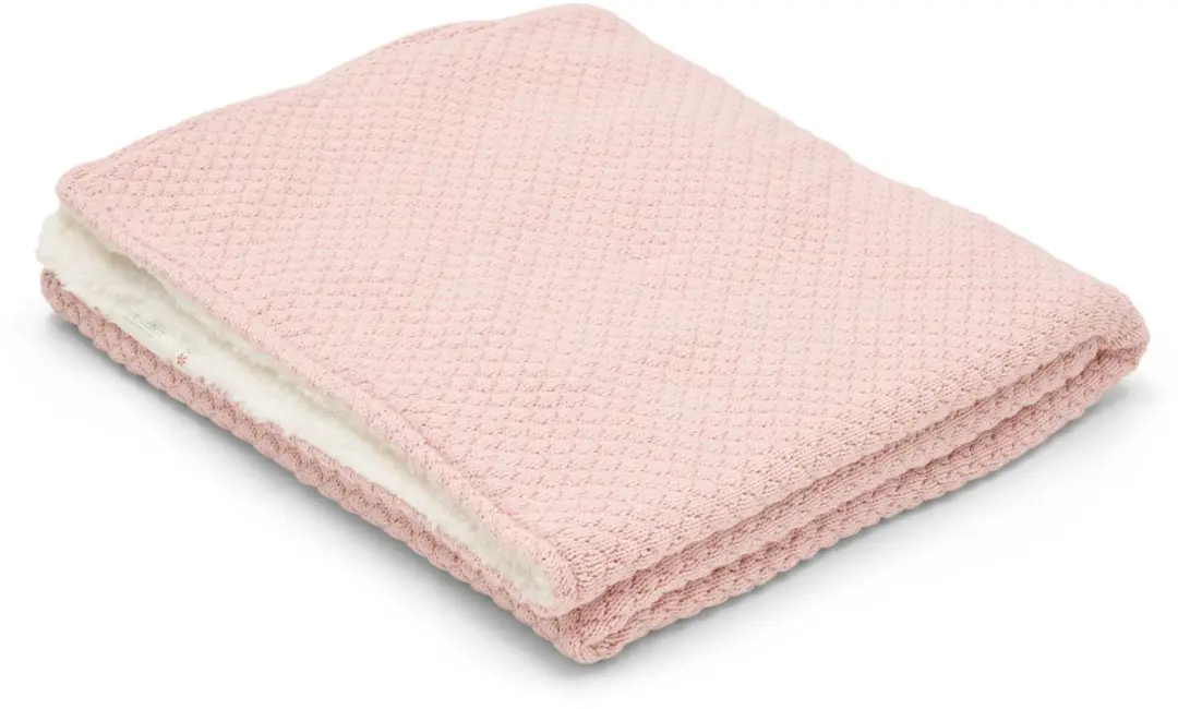 Little Dutch Gebreid Wiegdeken Roze 70x100cm