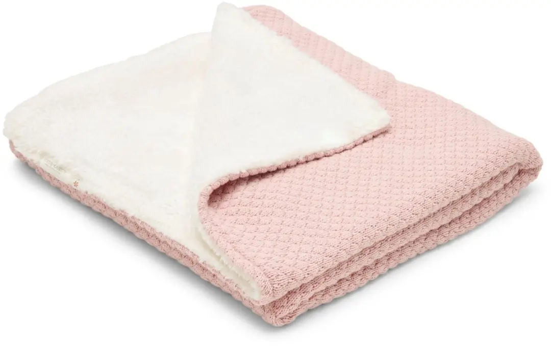 Little Dutch Gebreid Wiegdeken Roze 70x100cm