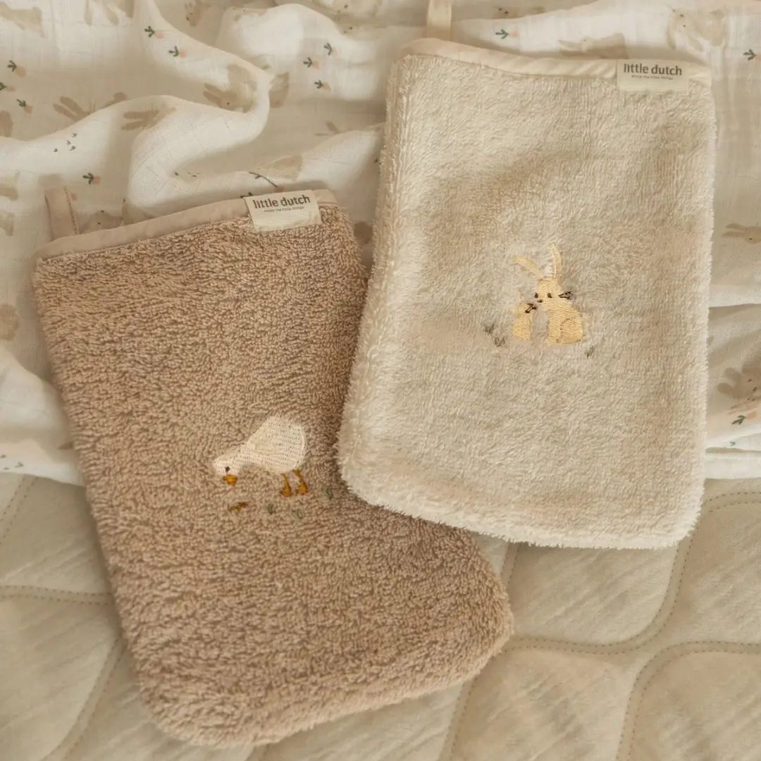 Little Dutch Washandjes Newborn Naturals Baby Bunny