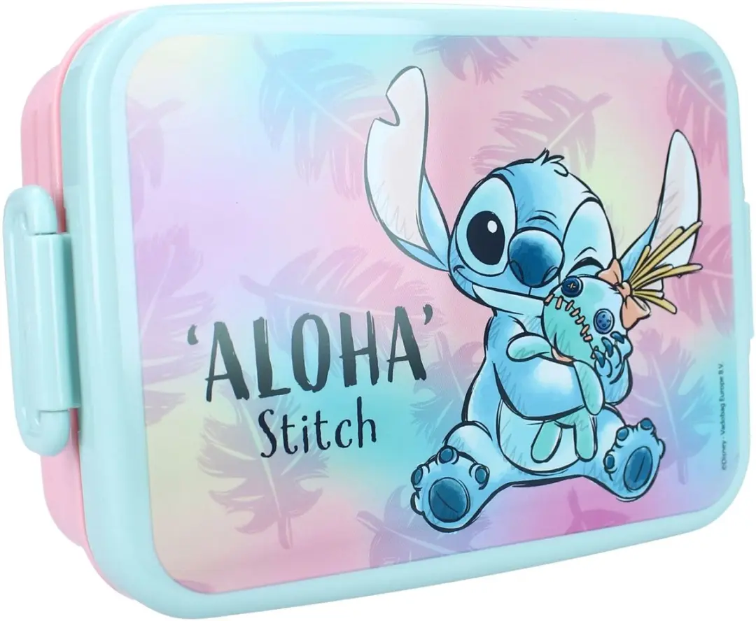 Lilo & Stitch Lunchset - Lunchbox Drinkfles Snackboxen - Meerkleurig