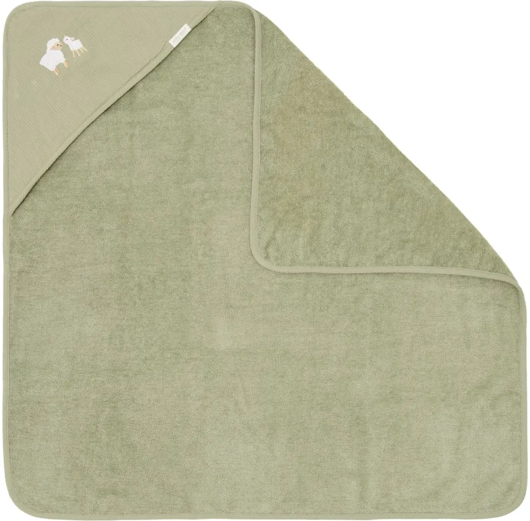 Little Dutch Badcape Geborduurd 75x75cm