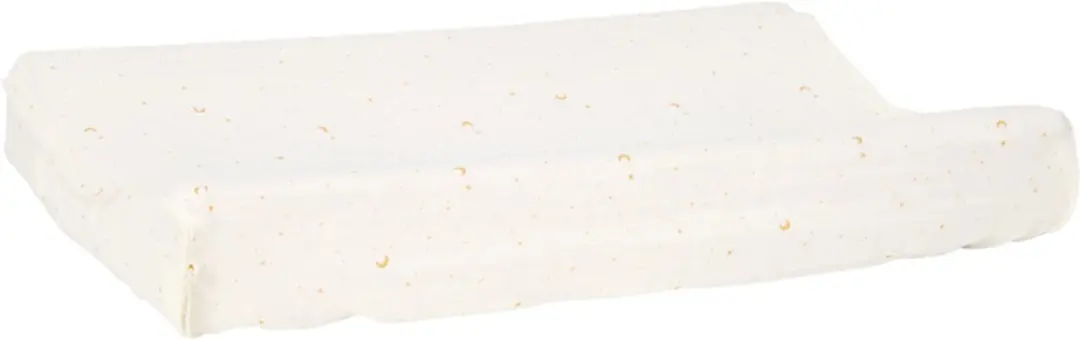 Little Dutch Aankleedkussenhoes Moon & Stars - Wit - afbeelding 6 van 6