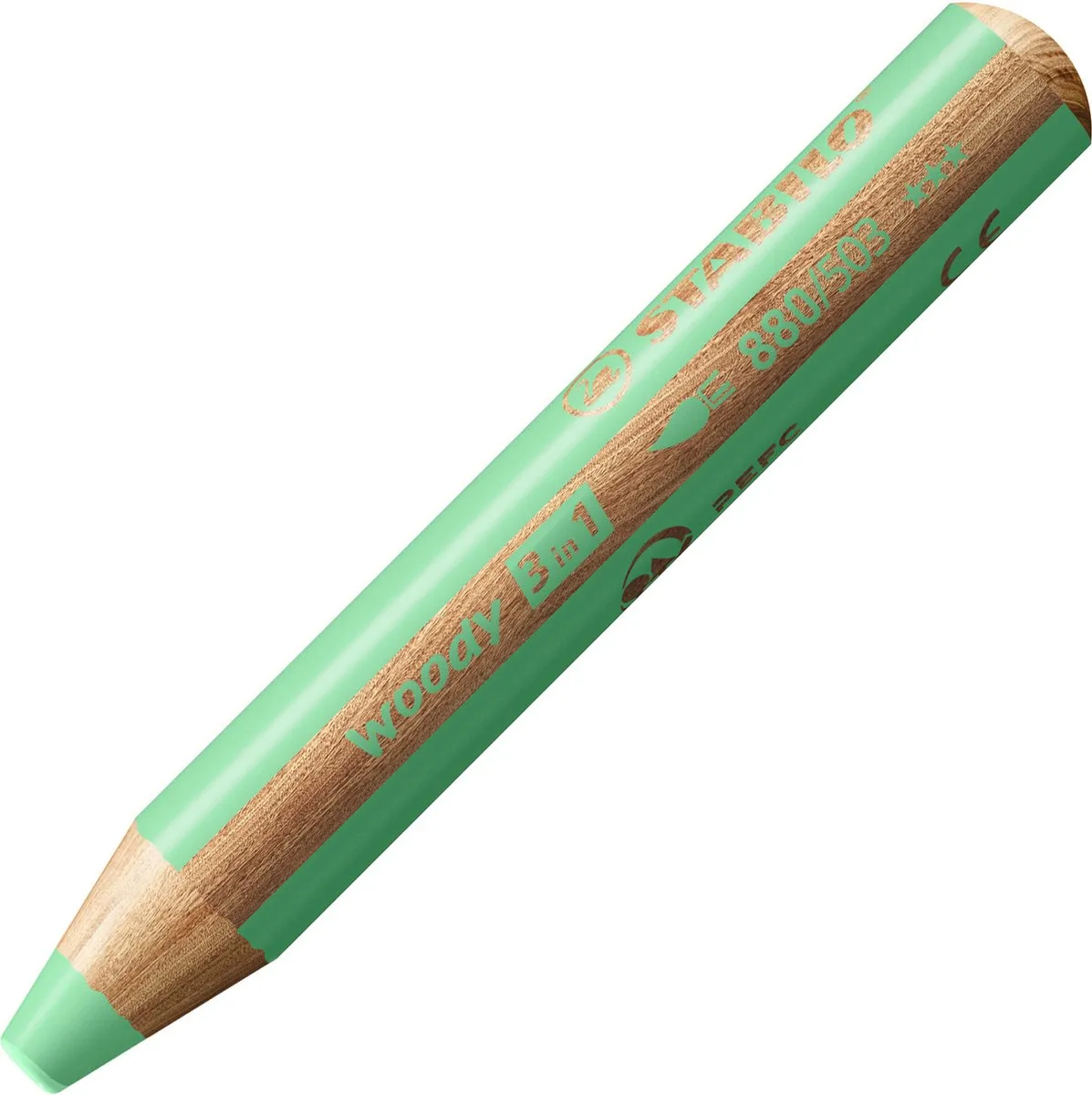 STABILO Woody 3in1 Potlood Groen