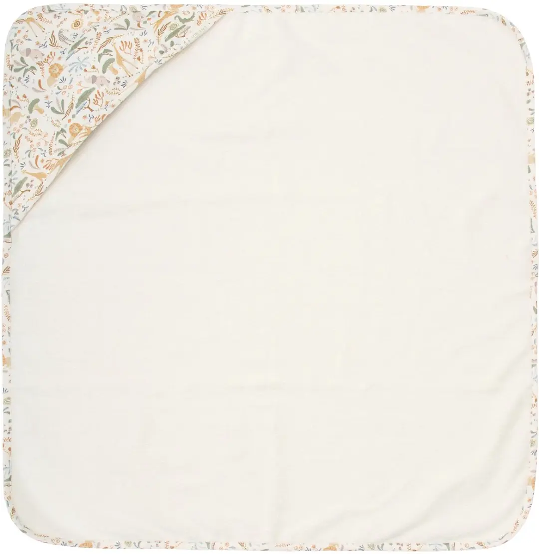 Little Dutch Safari Wonders Badcape 75x75cm - Groen licht