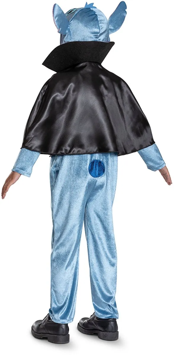 Disney Lilo & Stitch Classic Vampire Kostuum - Blauw - 7-8 Jaar