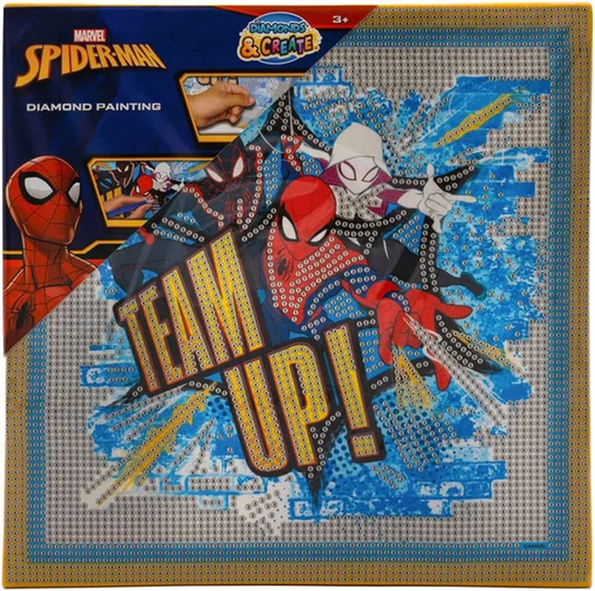 Disney Spider-Man Diamond Painting XL - Multicolor