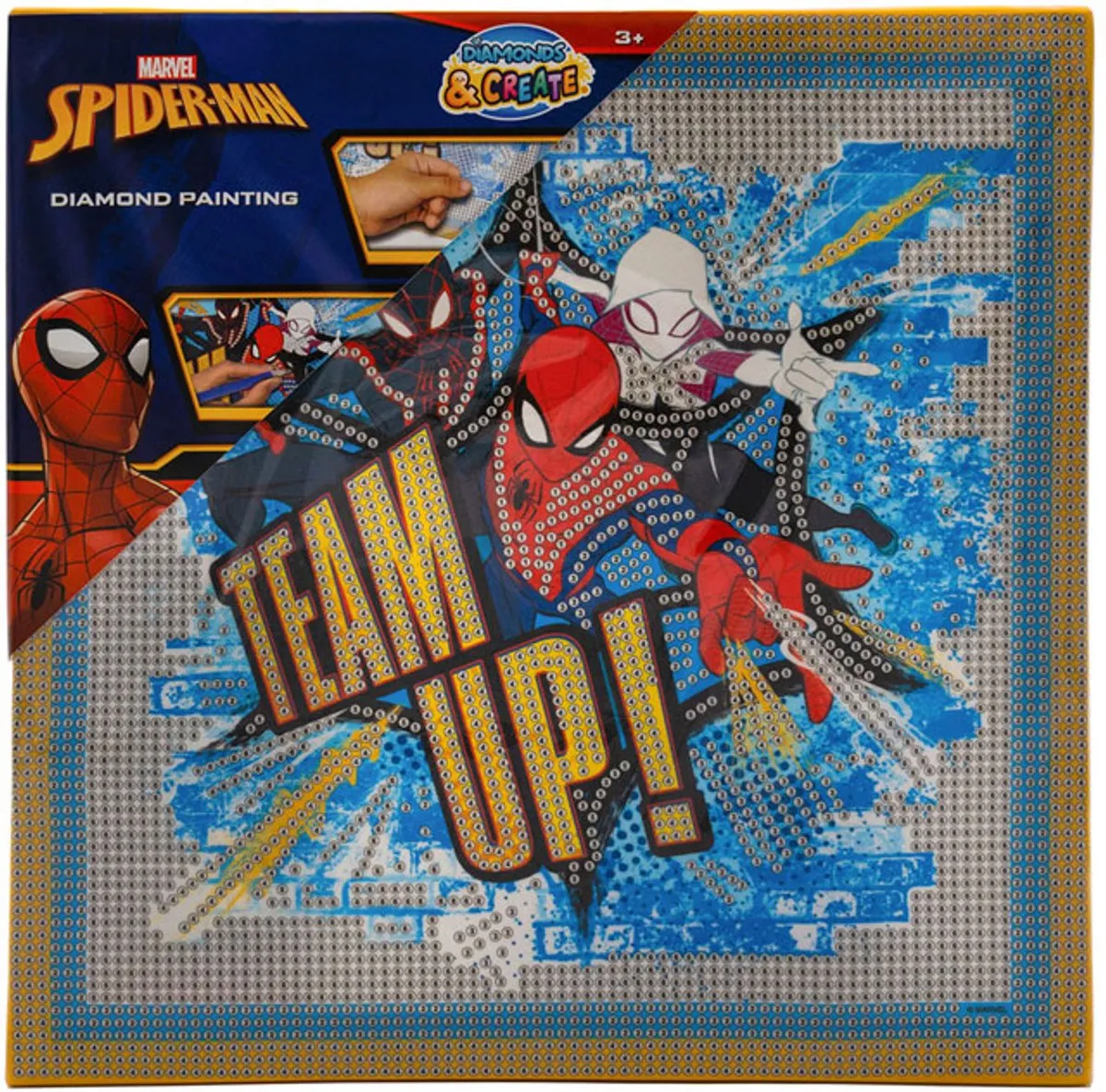Disney Spider-Man Diamond Painting XL - Multicolor