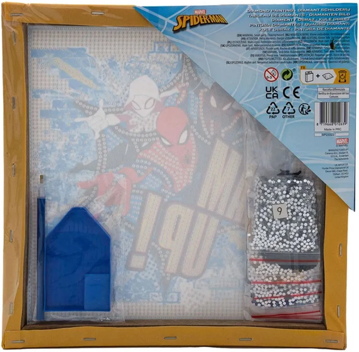 Disney Spider-Man Diamond Painting XL - Multicolor - afbeelding 6 van 6