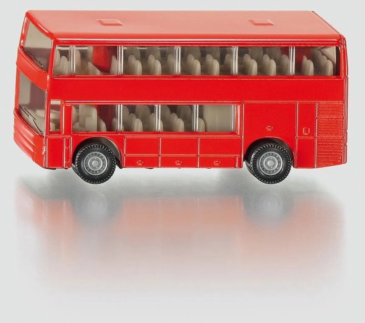SIKU 1321 Dubbeldekker Bus - Rood