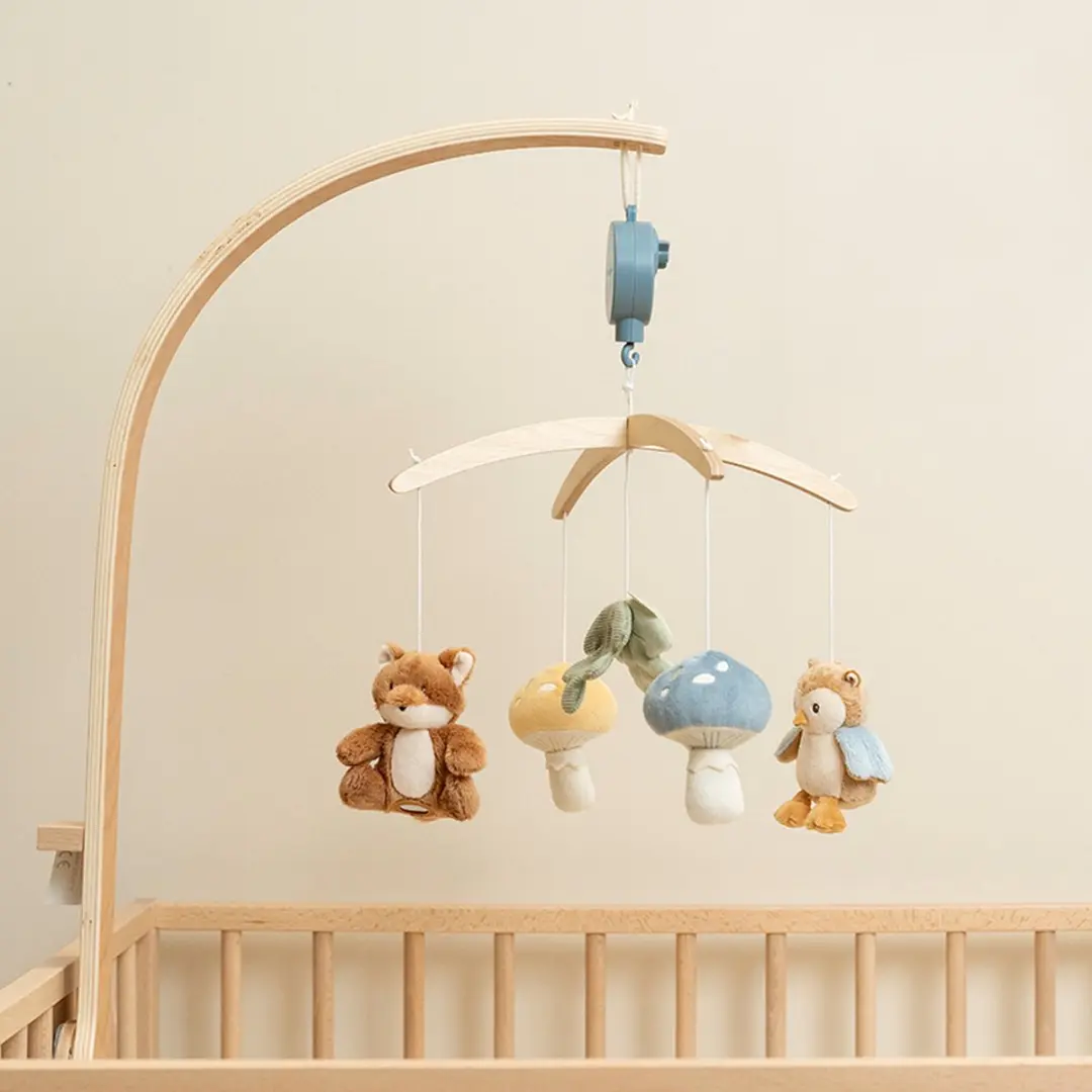 Little Dutch Houten Muziekmobiel Forest Friends - Multi - afbeelding 6 van 6