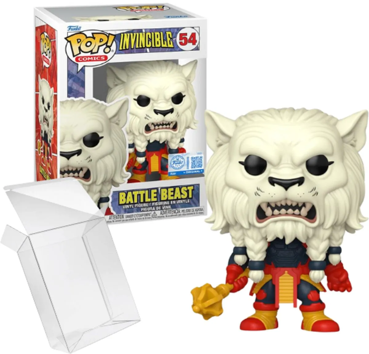 Funko Pop! Comics Invincible Battle Beast #54 Special Edition - Multicolor