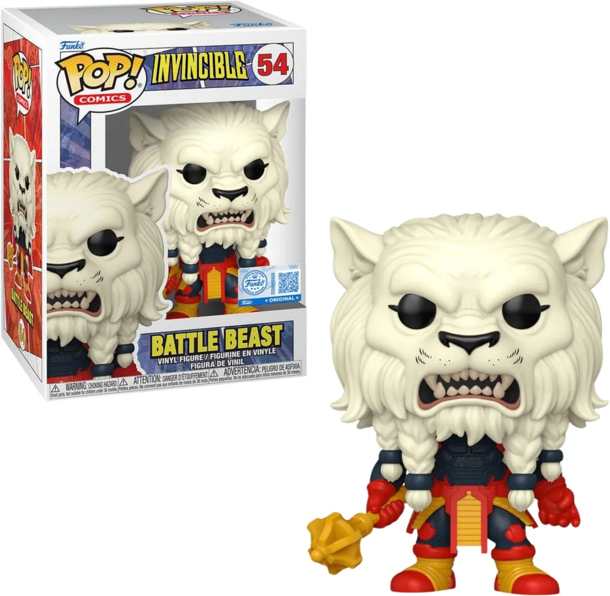 Funko Pop! Comics Invincible Battle Beast #54 Special Edition