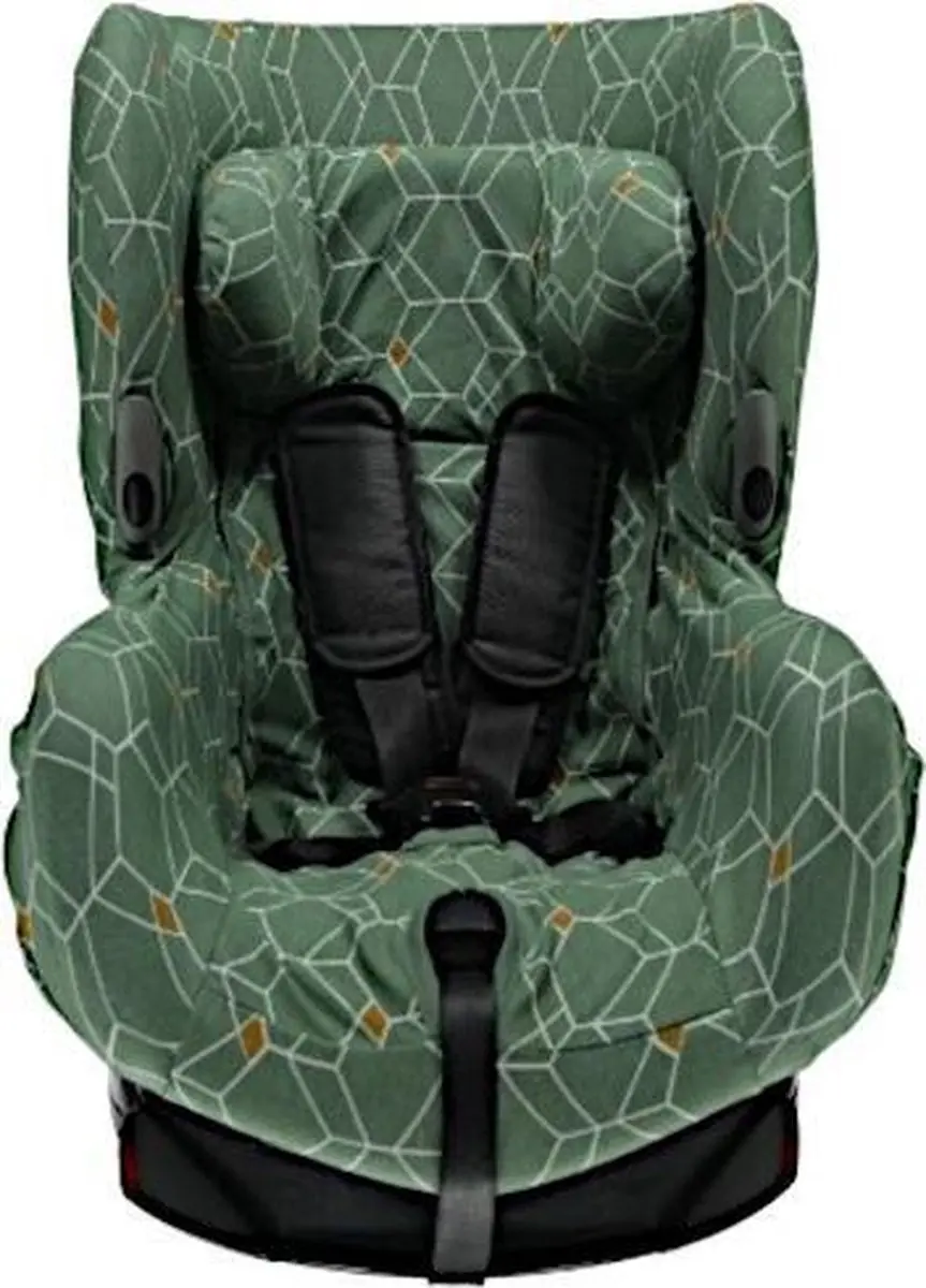 Briljant Baby Autostoelhoes Axiss Deco Junior Katoen Groen