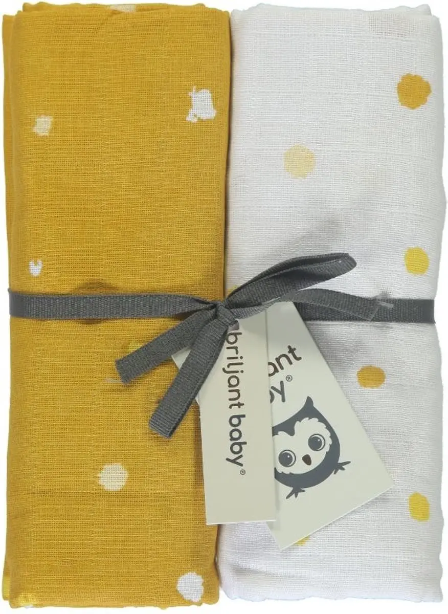 Briljant Baby Multidoek Hydrofiel XL Sunny