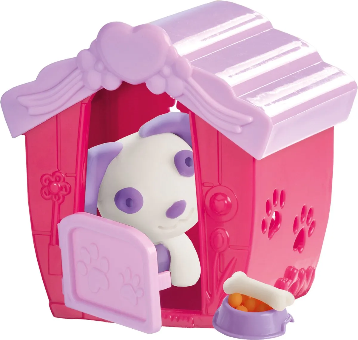 SES Creative Puppy's Klei Set - 3 Stuks - Hondenhok & Accessoires