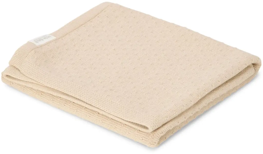 Little Dutch Wiegdeken Essentials - 70x100cm - Beige