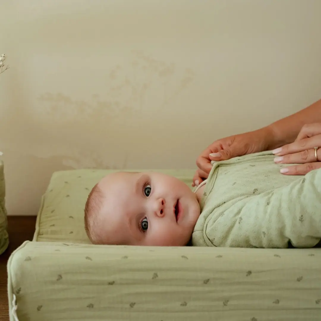 Little Dutch Aankleedkussenhoes - Groen