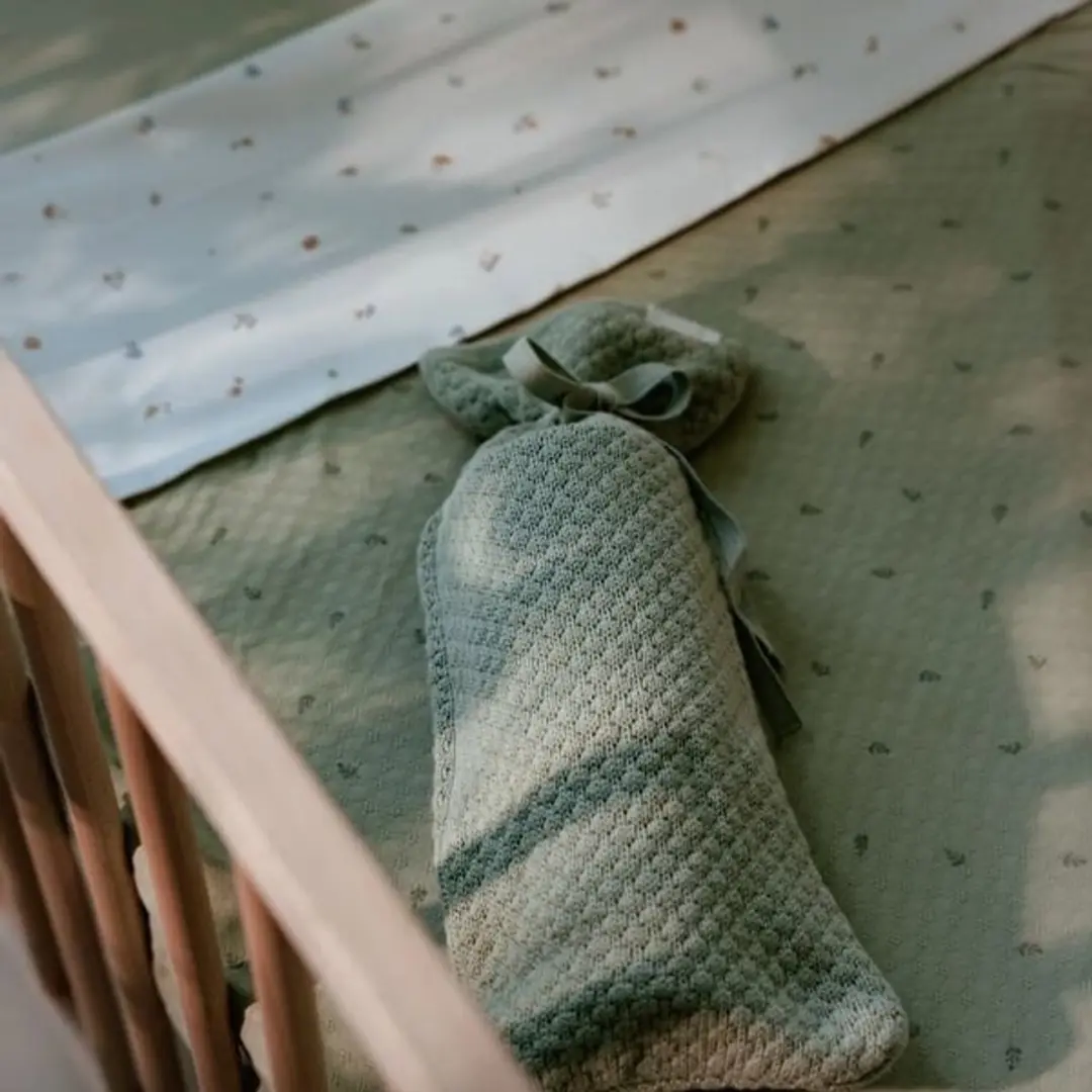 Little Dutch Wiegdeken Essentials Groen