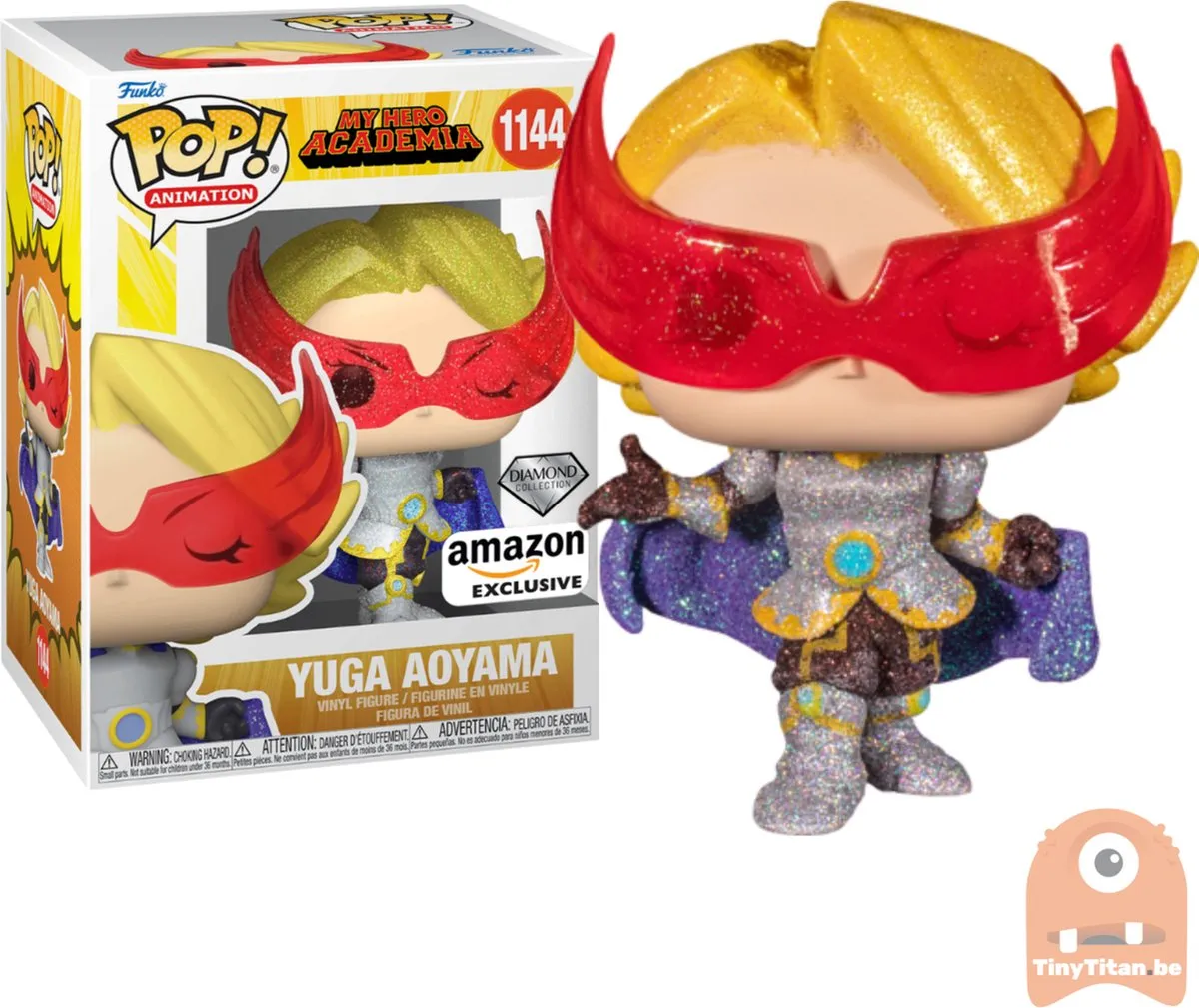 Funko Pop! My Hero Academia Yuga Aoyama Diamond Glitter #1144
