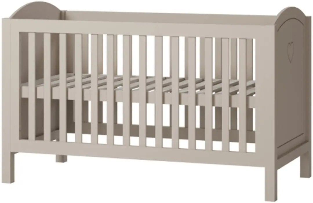 Born Lucky Hearts Baby Bed 70x144 cm
