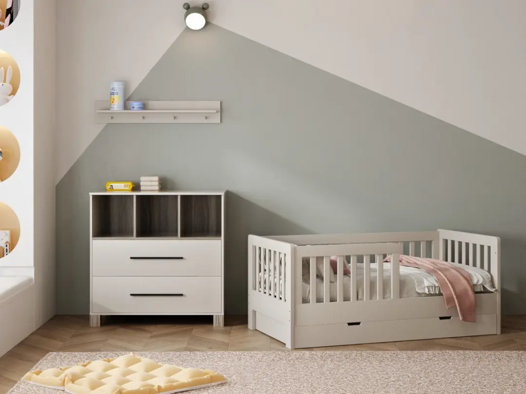 Born Lucky Peuterkamer Met Lade Joan Clay met Commode Geneve