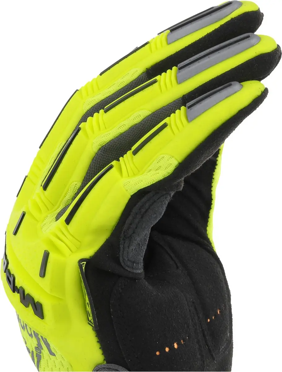 Mechanix Wear M-Pact Hi-Viz Geel Handschoenen - XL