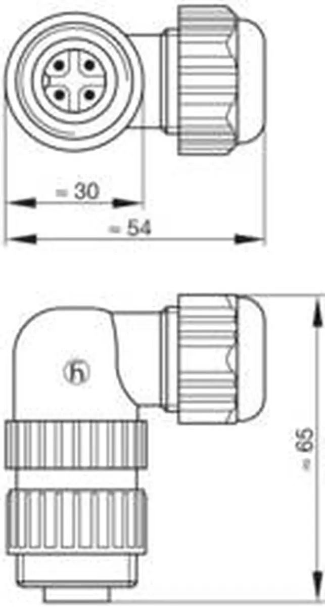 Hirschmann CA-serie Netspanningsconnector 16A 3+PE 934 128-100-1