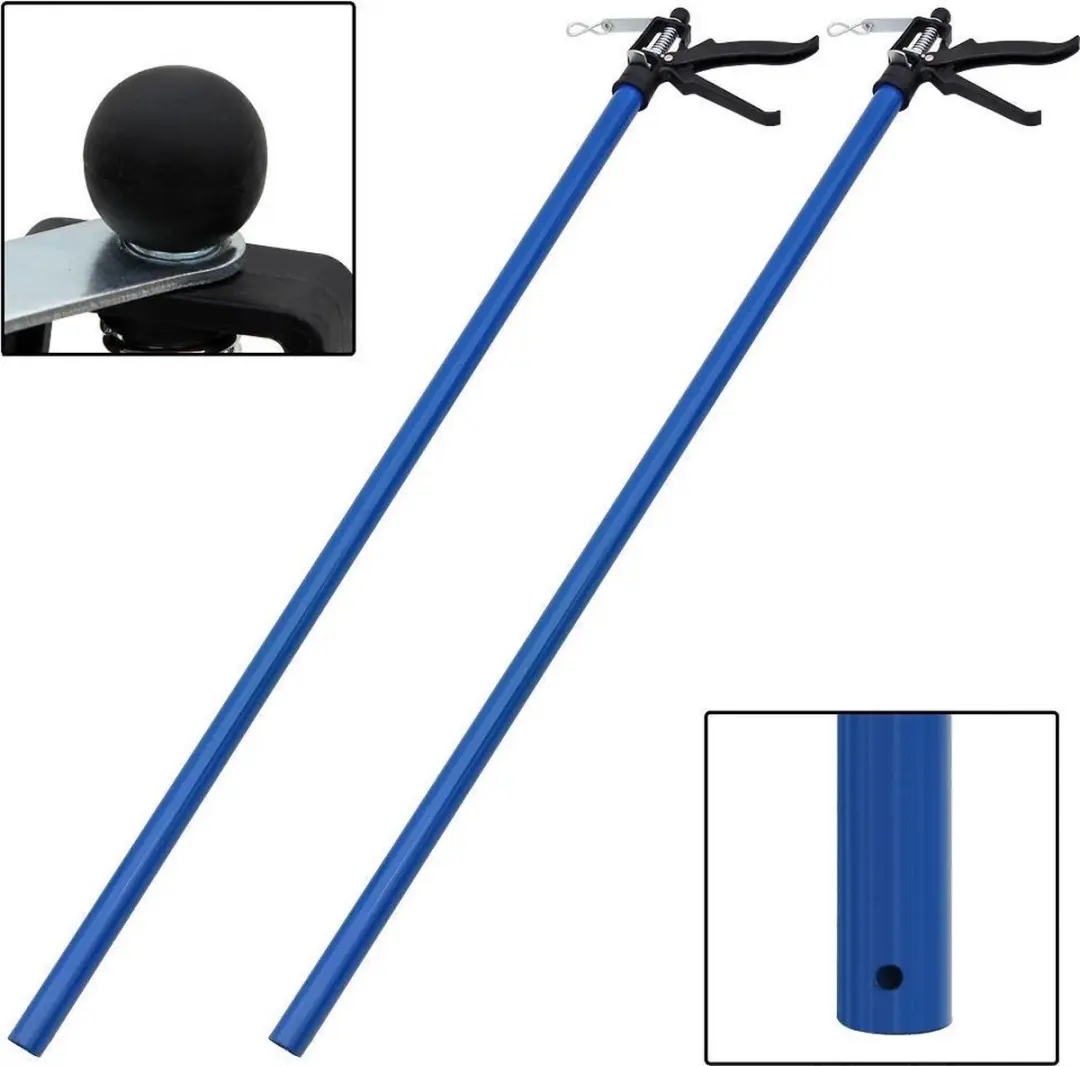 Deuba Bouwstempel Set 2 Stuks - 115-290cm - 30kg
