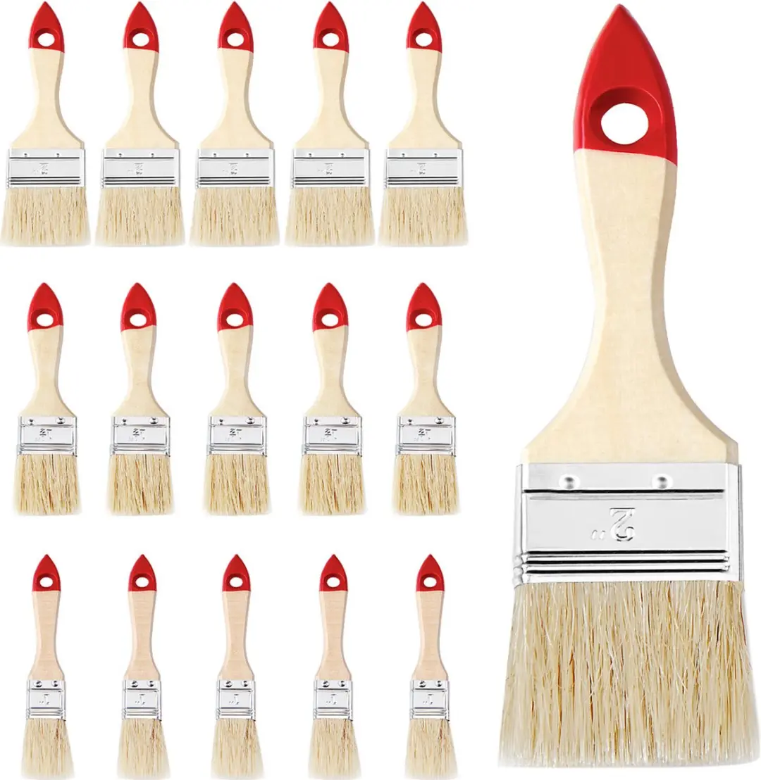 Deuba 15-delige Verfkwastenset - 51mm Beige - afbeelding 6 van 6