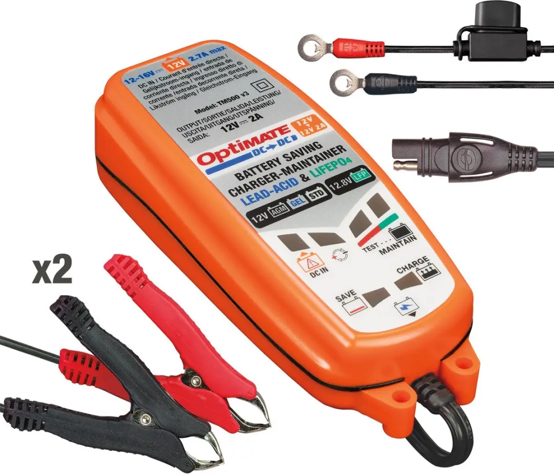 OptiMate DC-DUO TM500v3 Acculader & Onderhouder 12V