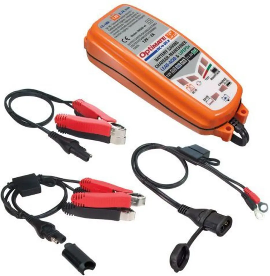 OptiMate DC-DUO TM500v3 Acculader & Onderhouder 12V - 6-staps 2A