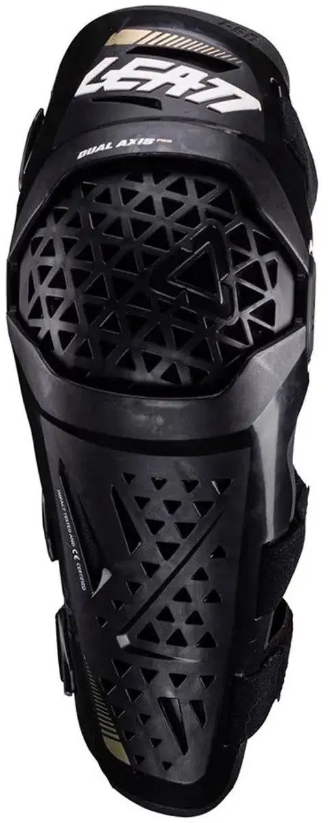 Leatt Dual Axis Pro Knie- en Scheenbeschermers XXL - Zwart - afbeelding 5 van 6