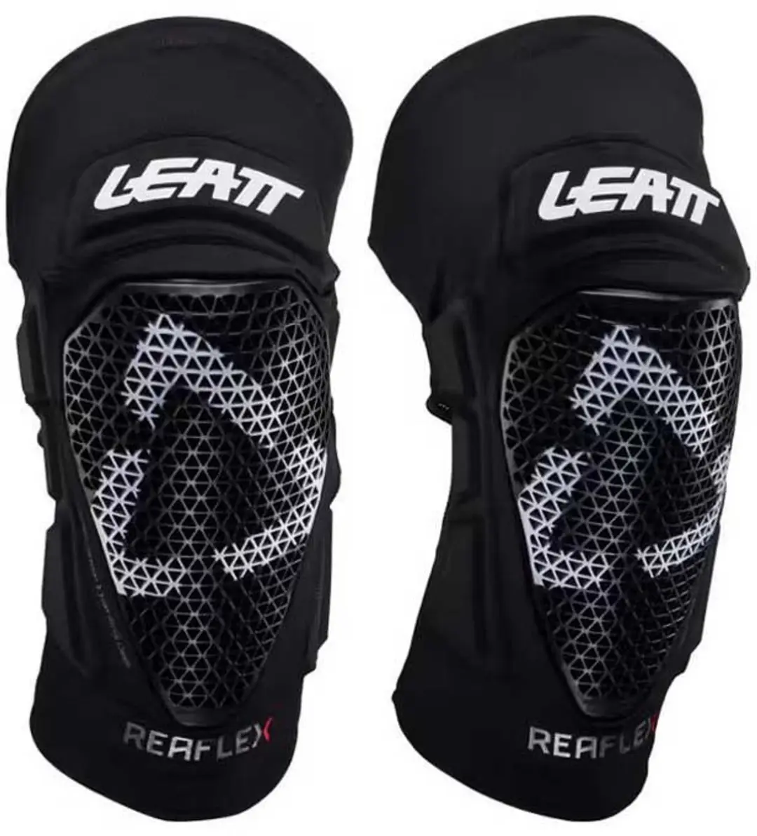 Leatt ReaFlex Pro Kniebeschermers XL - Zwart